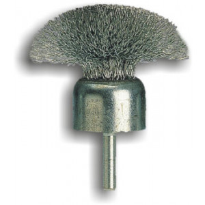Spazzola pennello a fungo con gambo in acciaio 710/25 REF 834